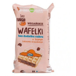 Wafelki z kremem kakaowo...