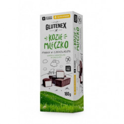 GLUTENEX Super Kozie mleczko o smaku w w czekoladzie 160g