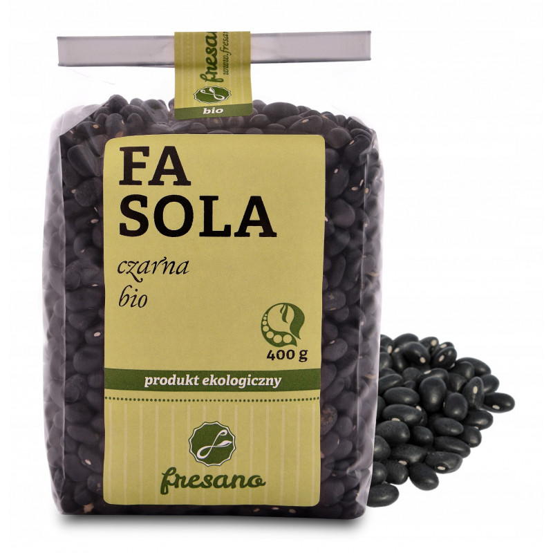 Fresano Fasola czarna BIO 400g