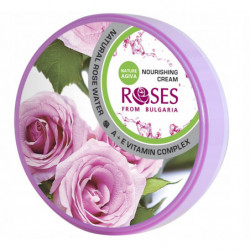 ROSES - Odżywczy Krem z Wodą Różaną i wit. A i E