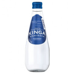 KINGA PIENIŃSKA Woda Gazowana szkło 330ml