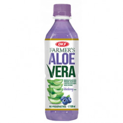 OKF FARMER'S ALOE VERA jagoda 0,5 L 20% Aloesu