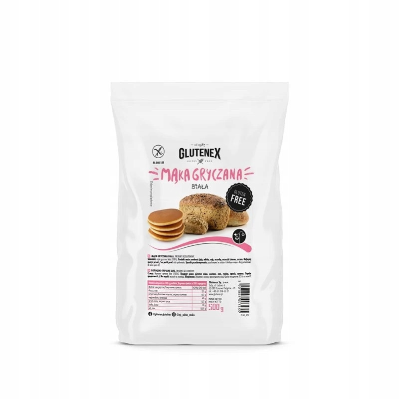 GLUTENEX Mąka Gryczana Biała 500g