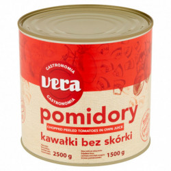 VERA Pomidory kawałki bez skórki 2500g