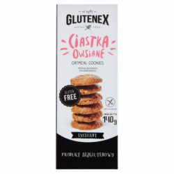 GLUTENEX Bezglutenowe Ciastka Owsiane 140g