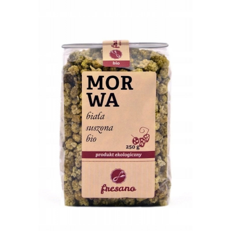 Fresano Morwa Biała suszona BIO 250g