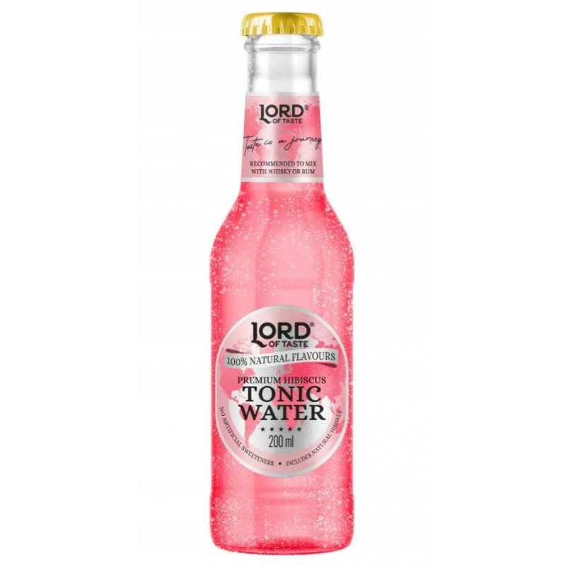 Tonic Lord of Taste, Premium Hibiscus Tonic Water