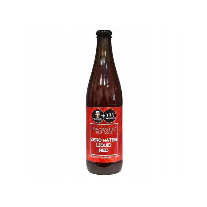 Browar Gwarek bezalkoholowe Zero Mates Red truskawka, malina, wiśnia 500ml