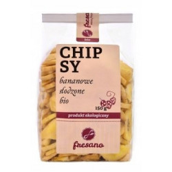 Fresano Chipsy Bananowe suszone BIO 150g