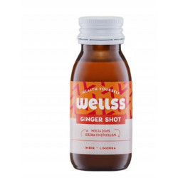 WELLSS Ginger Shot imbir i limonka 60ml