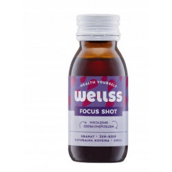 WELLSS Focus Shot - granat, chilli, kofeina 60ml