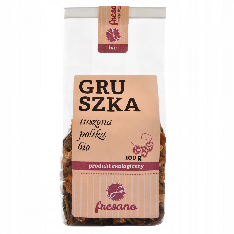 Fresano Gruszka suszona polska BIO 100g