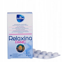 Cosval Regula Relaxina Panic na napięcie i stres 20 tabletek