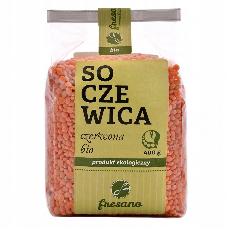 Fresano Soczewica czerwona BIO 400g