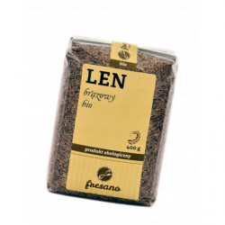 Fresano Len Brązowy BIO 500g