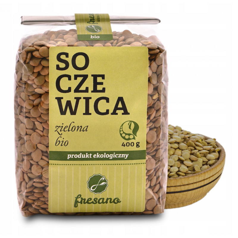 Fresano Soczewica zielona BIO 400g