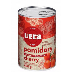 VERA Pomidory cherry w soku pomidorowym 400g