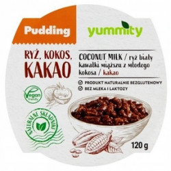 Yummity Pudding ryżowy kakao i kokos bez glutenu