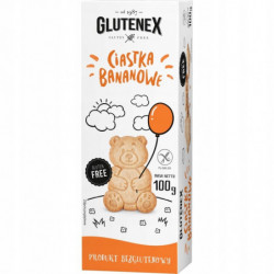 GLUTENEX Bezglutenowe Ciastka Bananowe 100g