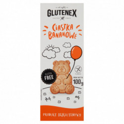 GLUTENEX Bezglutenowe Ciastka Bananowe 100g