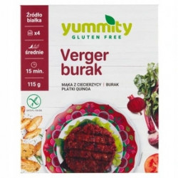 Yummity Burger wegetariański - Verger Burak 115 g