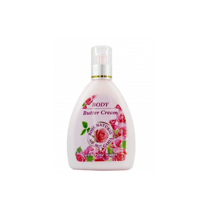 Masło do ciała ROSE NATURAL z wodą różaną 300ml