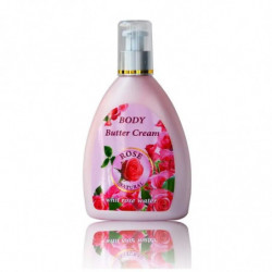 Masło do ciała ROSE NATURAL z wodą różaną 300ml
