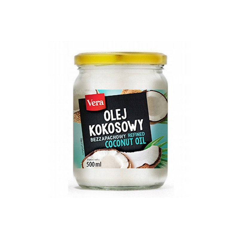 VERA Olej Kokosowy Rafinowany 500ml