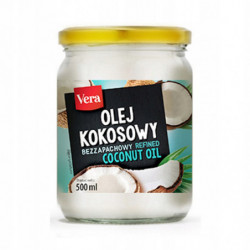 VERA Olej Kokosowy Rafinowany 500ml
