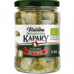 Vitaliana, BIO Kapary w zalewie octowej 140g