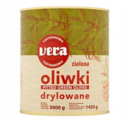 VERA Oliwk Zielone drylowane, puszka 3000g