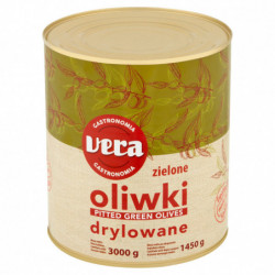 VERA Oliwk Zielone drylowane, puszka 3000g