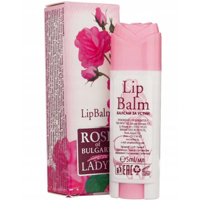 RÓŻANY BALSAM DO UST 5 ML Rose of Bulgaria