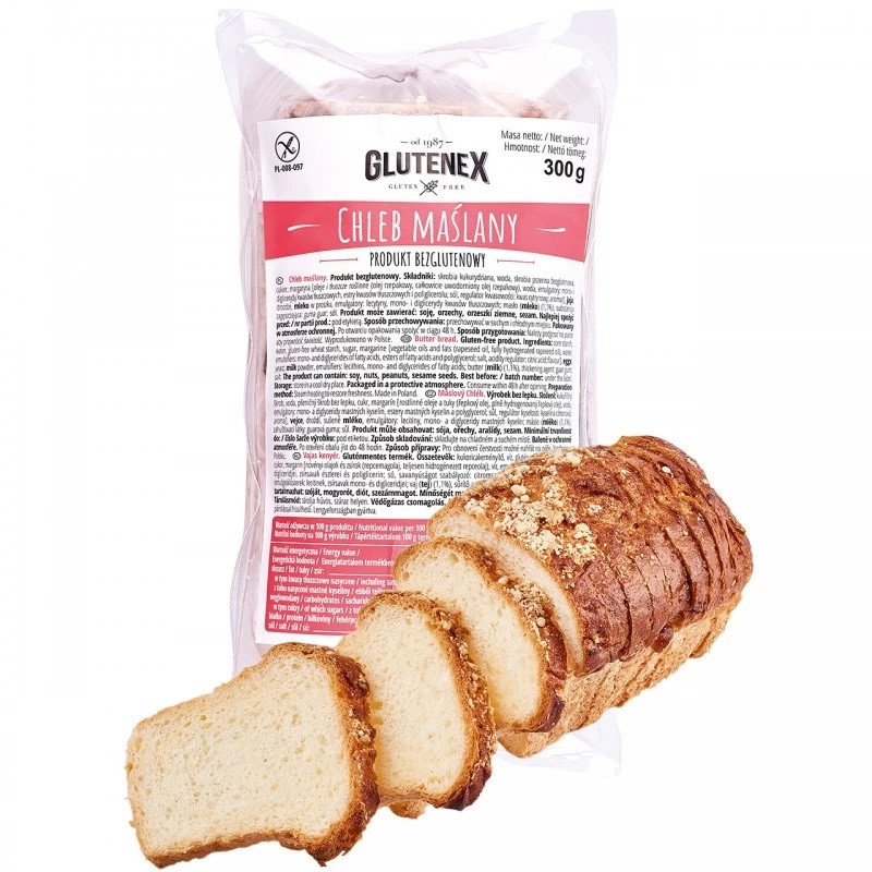 GLUTENEX Chleb Maślany 300g