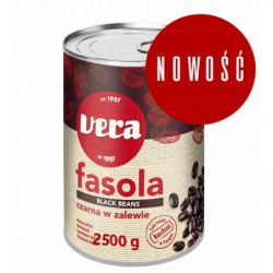 VERA Fasola Czarna w zalewie 2500g