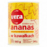 VERA Ananas w kawałkach w lekkim syropie 565g